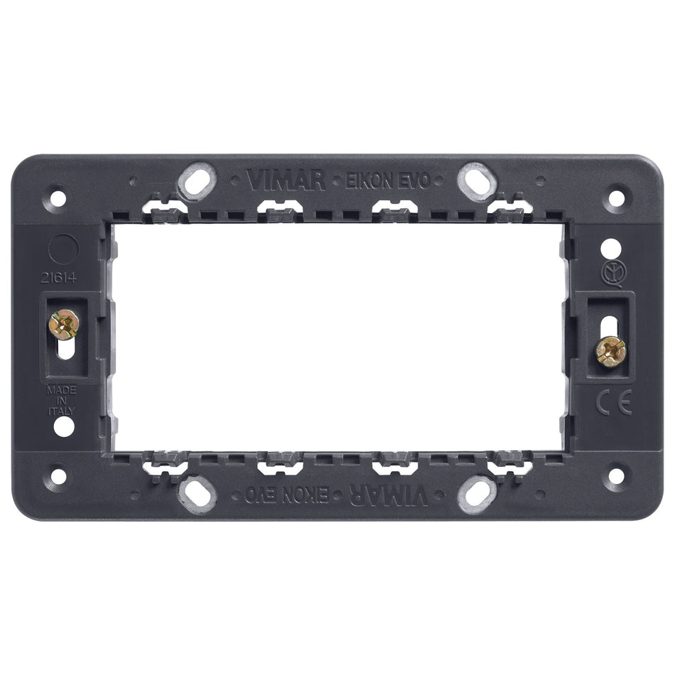Vimar Eikon Mounting Frame and Protection Cover, 4-Module — Quality Boat Parts