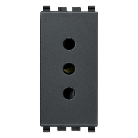 Vimar Eikon SICURY Socket Outlet, Italian Standard P11, 2P+E, 10A, 250V — Quality Boat Parts