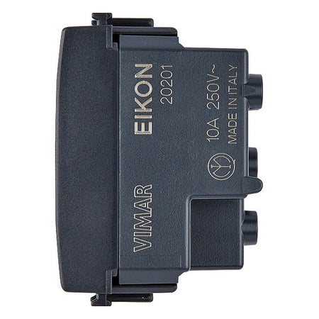 Vimar Eikon SICURY Socket Outlet, Italian Standard P11, 2P+E, 10A, 250V — Quality Boat Parts