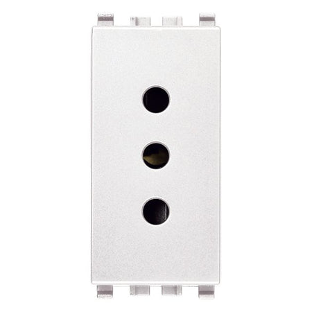 Vimar Eikon SICURY Socket Outlet, Italian Standard P11, 2P+E, 10A, 250V — Quality Boat Parts