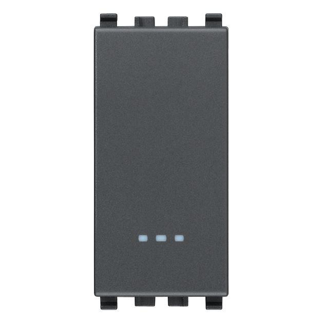 Vimar EIKON Touch Push Button, For Remote Control, 230V 50-60Hz, Flush-Mounted, 1-Module — Quality Boat Parts
