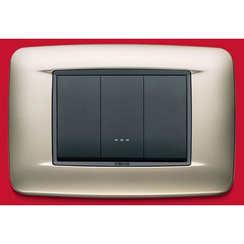 Vimar EIKON Touch Push Button, For Remote Control, 230V 50-60Hz, Flush-Mounted, 1-Module — Quality Boat Parts