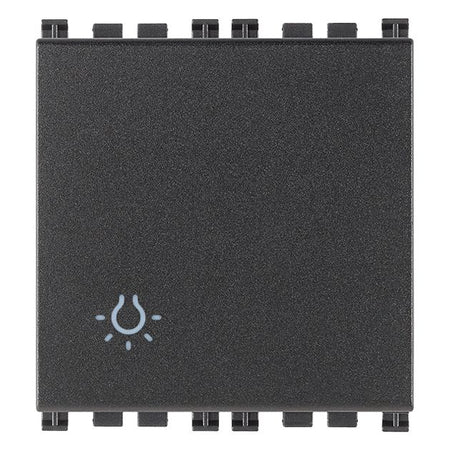 Vimar Arké Push Button, 1P NO, 10A 250V~, Lightable, IP40 — Quality Boat Parts