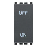 Vimar Eikon 2P 1-Way Switch, 20AX, 250V, IP40, Lightable — Quality Boat Parts