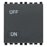 Vimar Eikon 2P 1-Way Switch, 20AX, 250V, IP40, Lightable — Quality Boat Parts