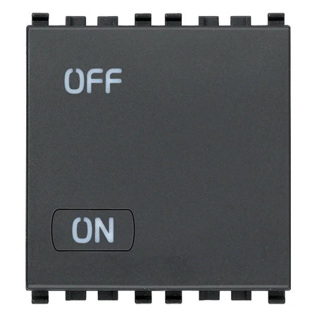 Vimar Eikon 2P 1-Way Switch, 20AX, 250V, IP40, Lightable — Quality Boat Parts