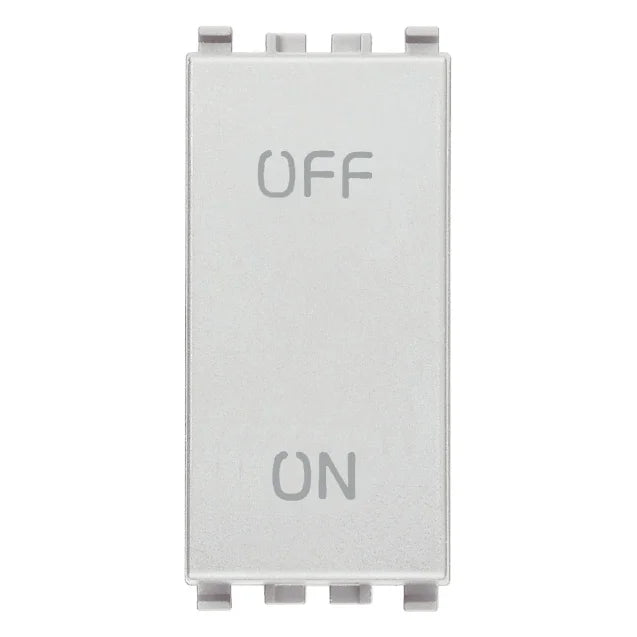 Vimar Eikon 2P 1-Way Switch, 20AX, 250V, IP40, Lightable — Quality Boat Parts