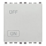 Vimar Eikon 2P 1-Way Switch, 20AX, 250V, IP40, Lightable — Quality Boat Parts