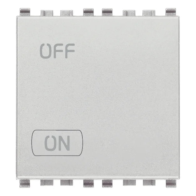 Vimar Eikon 2P 1-Way Switch, 20AX, 250V, IP40, Lightable — Quality Boat Parts
