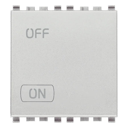 Vimar Eikon 2P 1-Way Switch, 20AX, 250V, IP40, Lightable — Quality Boat Parts