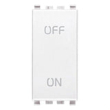 Vimar Eikon 2P 1-Way Switch, 20AX, 250V, IP40, Lightable — Quality Boat Parts