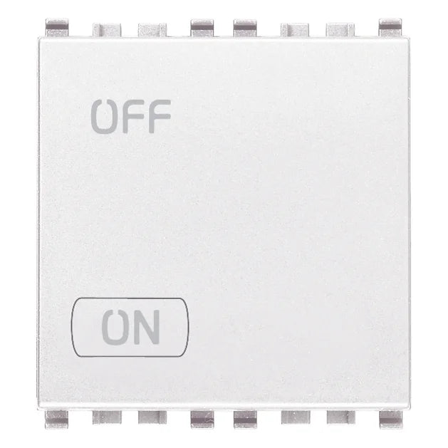 Vimar Eikon 2P 1-Way Switch, 20AX, 250V, IP40, Lightable — Quality Boat Parts