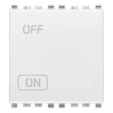 Vimar Eikon 2P 1-Way Switch, 20AX, 250V, IP40, Lightable — Quality Boat Parts