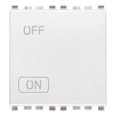 Vimar Eikon 2P 1-Way Switch, 20AX, 250V, IP40, Lightable — Quality Boat Parts