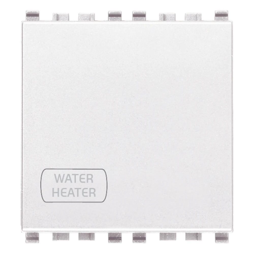 Vimar Eikon 2P 1-Way Switch, 20AX, 250V, IP40, Lightable — Quality Boat Parts