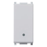 Vimar Plana 1P 16AX 1-Way Switch, 250V, IP40, Flush Mount — Quality Boat Parts