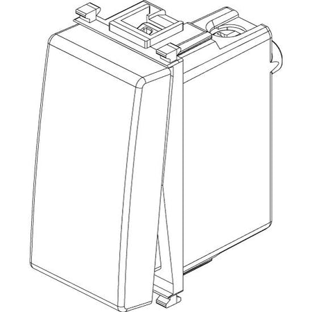 Vimar Plana 1P 16AX 1-Way Switch, 250V, IP40, Flush Mount — Quality Boat Parts