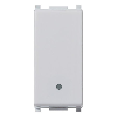 Vimar Plana 1P 16AX 2-Way Switch, 250V, IP40, Optional LED Lighting — Quality Boat Parts