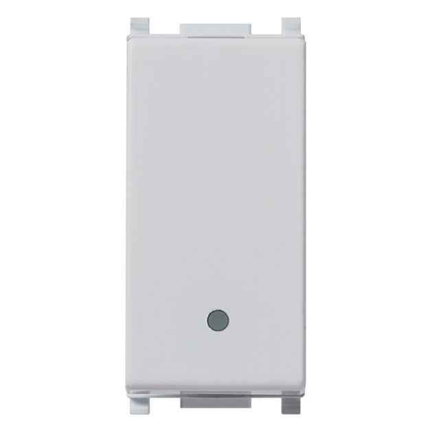 Vimar Plana 1P 16AX 2-Way Switch, 250V, IP40, Optional LED Lighting — Quality Boat Parts