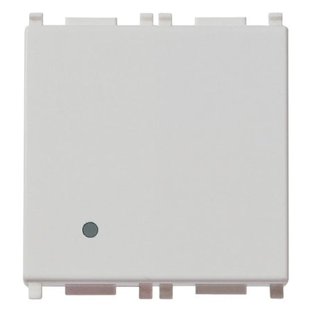 Vimar Plana 1P 16AX 2-Way Switch, 250V, IP40, Optional LED Lighting — Quality Boat Parts