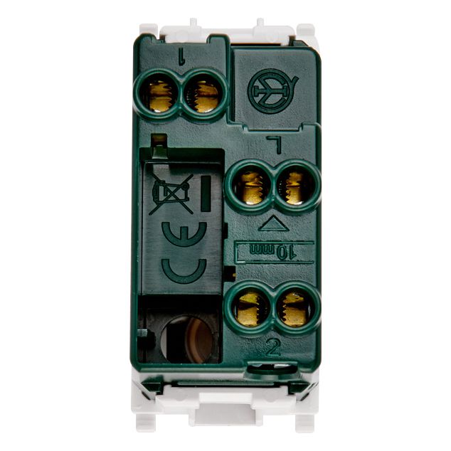 Vimar Plana 1P 16AX 2-Way Switch, 250V, IP40, Optional LED Lighting — Quality Boat Parts