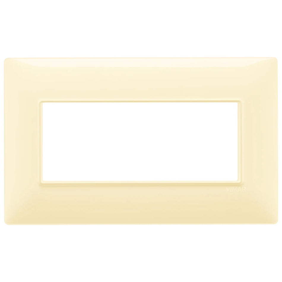 Vimar Plana 5-Module British Standard Cover Plate, 155 x 95 x 9 mm, Clamp Mounting, Horizontal/Vertical Mount, IP00 — Quality Boat Parts