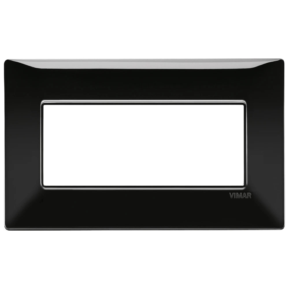 Vimar Plana 5-Module British Standard Cover Plate, 155 x 95 x 9 mm, Clamp Mounting, Horizontal/Vertical Mount, IP00 — Quality Boat Parts