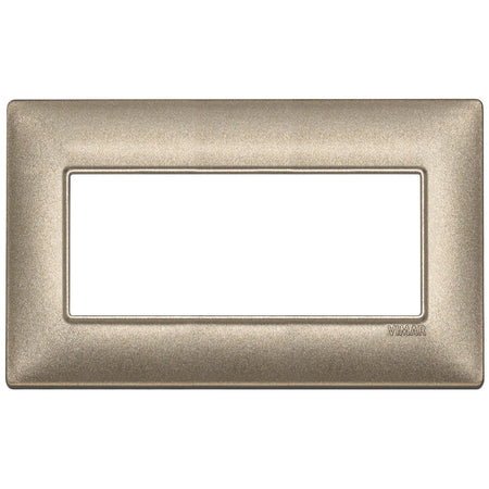 Vimar Plana 5-Module British Standard Cover Plate, 155 x 95 x 9 mm, Clamp Mounting, Horizontal/Vertical Mount, IP00 — Quality Boat Parts