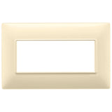Vimar Plana 5-Module British Standard Cover Plate, 155 x 95 x 9 mm, Clamp Mounting, Horizontal/Vertical Mount, IP00 — Quality Boat Parts