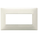 Vimar Plana 5-Module British Standard Cover Plate, 155 x 95 x 9 mm, Clamp Mounting, Horizontal/Vertical Mount, IP00 — Quality Boat Parts