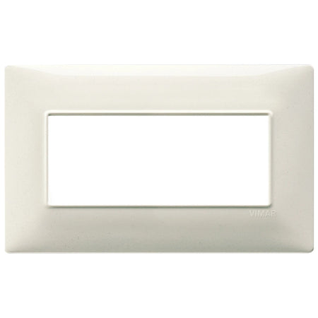 Vimar Plana 5-Module British Standard Cover Plate, 155 x 95 x 9 mm, Clamp Mounting, Horizontal/Vertical Mount, IP00 — Quality Boat Parts