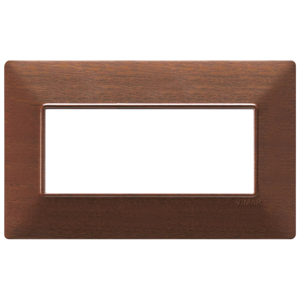 Vimar Plana 5-Module British Standard Cover Plate, 155 x 95 x 9 mm, Clamp Mounting, Horizontal/Vertical Mount, IP00 — Quality Boat Parts