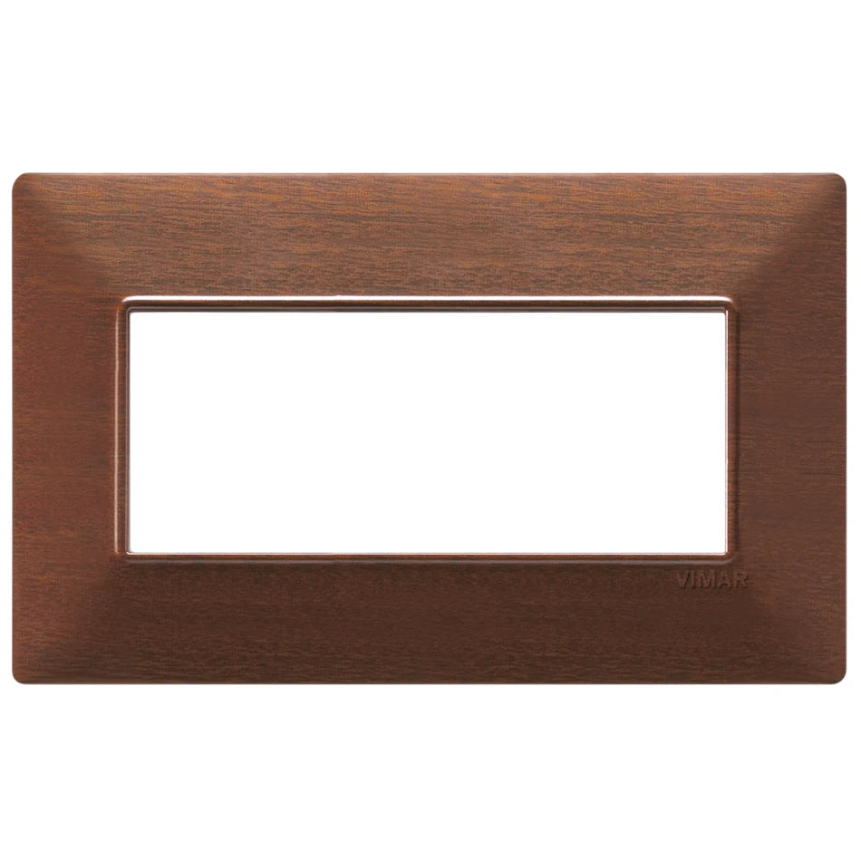 Vimar Plana 5-Module British Standard Cover Plate, 155 x 95 x 9 mm, Clamp Mounting, Horizontal/Vertical Mount, IP00 — Quality Boat Parts