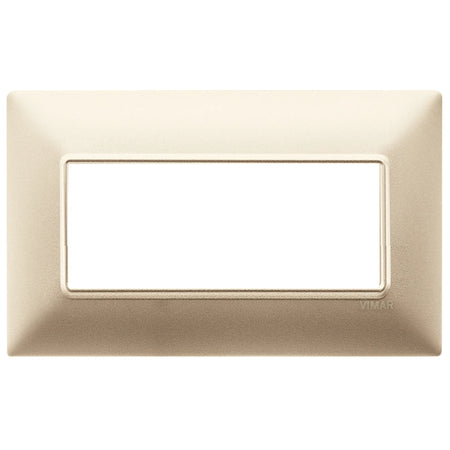 Vimar Plana 5-Module British Standard Cover Plate, 155 x 95 x 9 mm, Clamp Mounting, Horizontal/Vertical Mount, IP00 — Quality Boat Parts