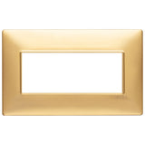 Vimar Plana 5-Module British Standard Cover Plate, 155 x 95 x 9 mm, Clamp Mounting, Horizontal/Vertical Mount, IP00 — Quality Boat Parts