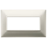 Vimar Plana 5-Module British Standard Cover Plate, 155 x 95 x 9 mm, Clamp Mounting, Horizontal/Vertical Mount, IP00 — Quality Boat Parts