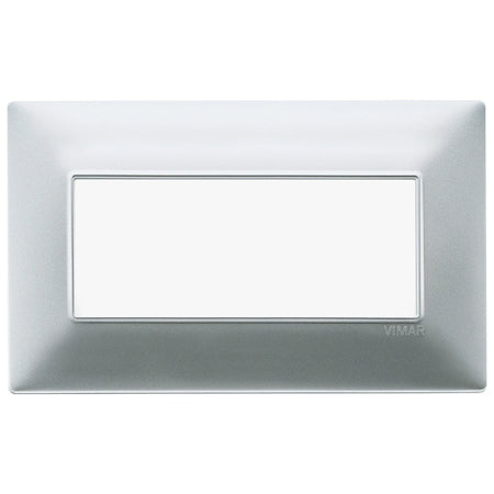 Vimar Plana 5-Module British Standard Cover Plate, 155 x 95 x 9 mm, Clamp Mounting, Horizontal/Vertical Mount, IP00 — Quality Boat Parts