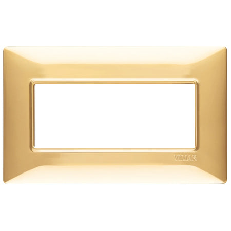 Vimar Plana 5-Module British Standard Cover Plate, 155 x 95 x 9 mm, Clamp Mounting, Horizontal/Vertical Mount, IP00 — Quality Boat Parts
