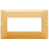 Vimar Plana 5-Module British Standard Cover Plate, 155 x 95 x 9 mm, Clamp Mounting, Horizontal/Vertical Mount, IP00 — Quality Boat Parts