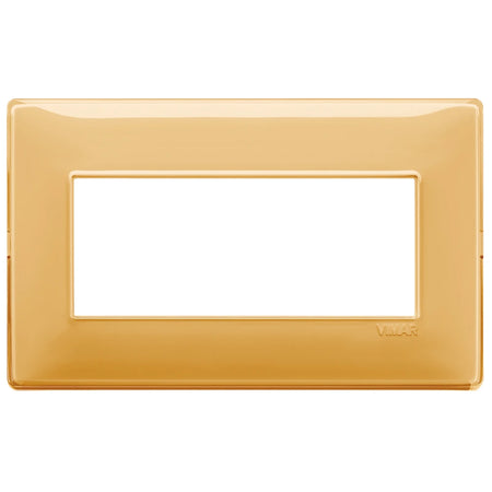 Vimar Plana 5-Module British Standard Cover Plate, 155 x 95 x 9 mm, Clamp Mounting, Horizontal/Vertical Mount, IP00 — Quality Boat Parts
