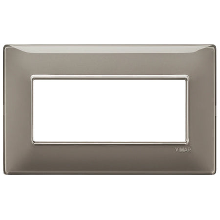 Vimar Plana 5-Module British Standard Cover Plate, 155 x 95 x 9 mm, Clamp Mounting, Horizontal/Vertical Mount, IP00 — Quality Boat Parts