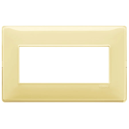 Vimar Plana 5-Module British Standard Cover Plate, 155 x 95 x 9 mm, Clamp Mounting, Horizontal/Vertical Mount, IP00 — Quality Boat Parts