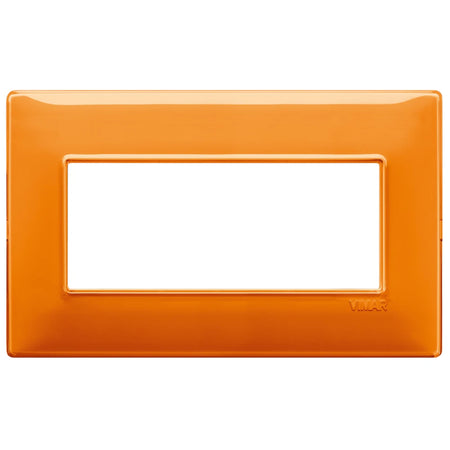 Vimar Plana 5-Module British Standard Cover Plate, 155 x 95 x 9 mm, Clamp Mounting, Horizontal/Vertical Mount, IP00 — Quality Boat Parts
