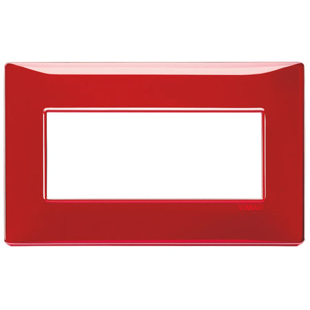 Vimar Plana 5-Module British Standard Cover Plate, 155 x 95 x 9 mm, Clamp Mounting, Horizontal/Vertical Mount, IP00 — Quality Boat Parts