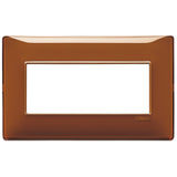 Vimar Plana 5-Module British Standard Cover Plate, 155 x 95 x 9 mm, Clamp Mounting, Horizontal/Vertical Mount, IP00 — Quality Boat Parts