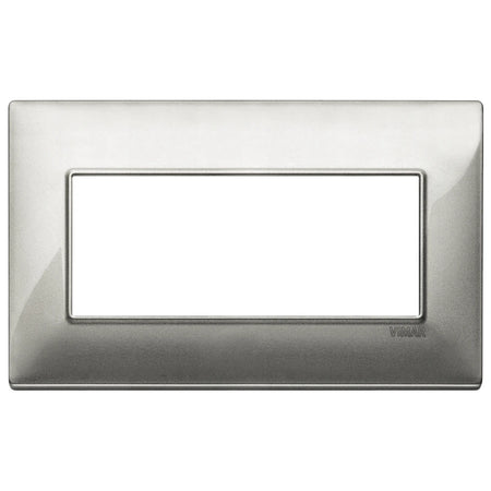 Vimar Plana 5-Module British Standard Cover Plate, 155 x 95 x 9 mm, Clamp Mounting, Horizontal/Vertical Mount, IP00 — Quality Boat Parts