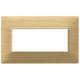 Vimar Plana 5-Module British Standard Cover Plate, 155 x 95 x 9 mm, Clamp Mounting, Horizontal/Vertical Mount, IP00 — Quality Boat Parts