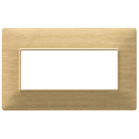 Vimar Plana 5-Module British Standard Cover Plate, 155 x 95 x 9 mm, Clamp Mounting, Horizontal/Vertical Mount, IP00 — Quality Boat Parts