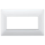 Vimar Plana 5-Module British Standard Cover Plate, 155 x 95 x 9 mm, Clamp Mounting, Horizontal/Vertical Mount, IP00 — Quality Boat Parts