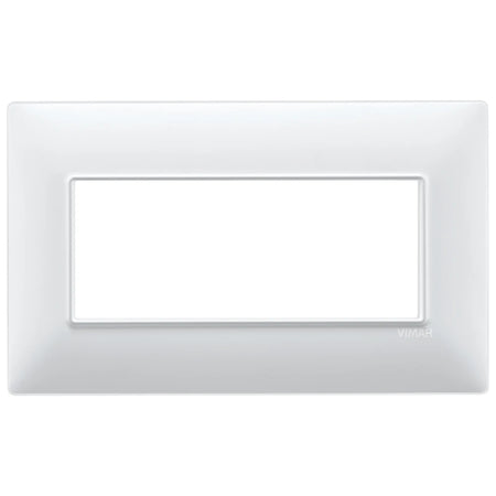 Vimar Plana 5-Module British Standard Cover Plate, 155 x 95 x 9 mm, Clamp Mounting, Horizontal/Vertical Mount, IP00 — Quality Boat Parts